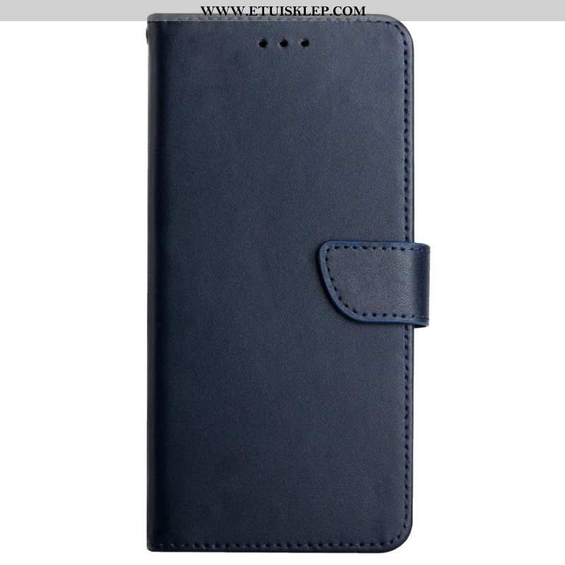 Etui Folio do OnePlus 10T 5G Prawdziwa Skóra Nappa